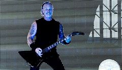 Americká kapela Metallica zahrála v nedli v praských Letanech.