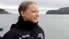 Švédská aktivistka Greta Thunbergová přichází na loď. | na serveru Lidovky.cz | aktuální zprávy