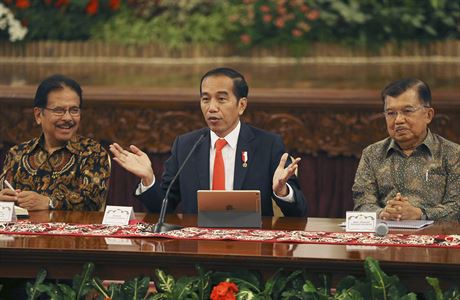 Indonéský prezident Joko Widodo mluví o sthování hlavního msta.