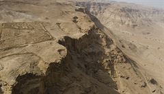 Pevnost Masada v Judské pouti