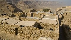 Pevnost Masada v Judské pouti