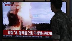 Další raketový test Severní Koreje. Podle Soulu vypálila dvě rakety