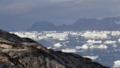 Plující kry v moři u Grónska. | na serveru Lidovky.cz | aktuální zprávy