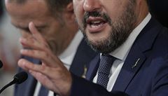 Salvini me bt souzen kvli zkazu vylodn migrant, sentoi ho zbavili imunity