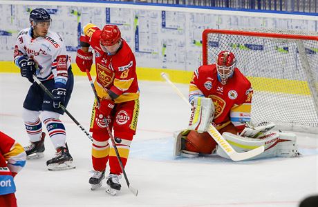 Dominik Lakato v pípravném utkání.