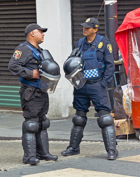 Dva mexití policisté
