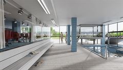 Vizualizace rekonstrukce bazénového komplexu Thermal