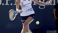 Karolína Plíková v zápase 3. kola na US Open.
