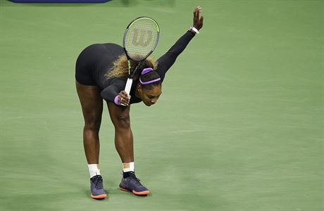 Serena Williamsov v semifinle US Open.