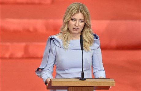 Slovenská prezidentka Zuzana �aputová.