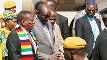 Zimbabwsk prezident Emmerson Mnangagwa je vtn na mezinrodnm letiti...