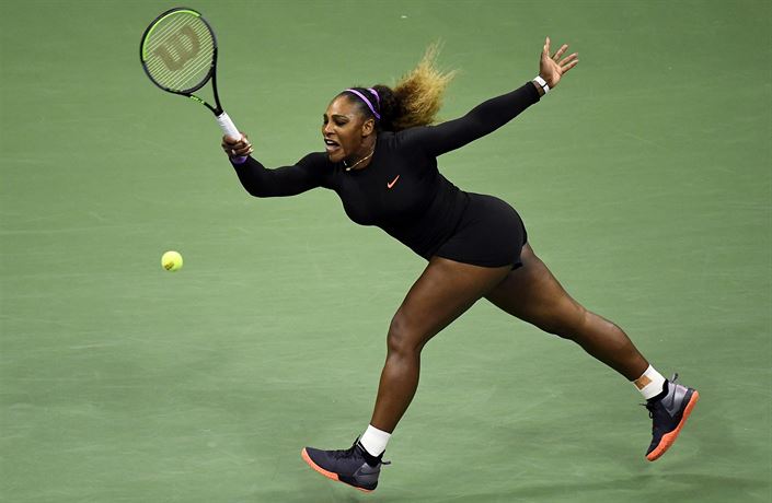 Serena Williamsová na US Open.