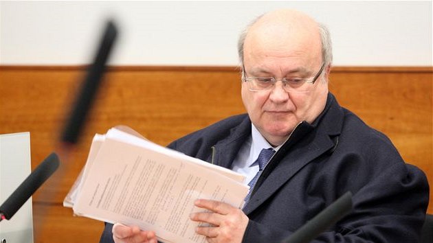 Soudce Ondřej Havlín před kárným senátem.