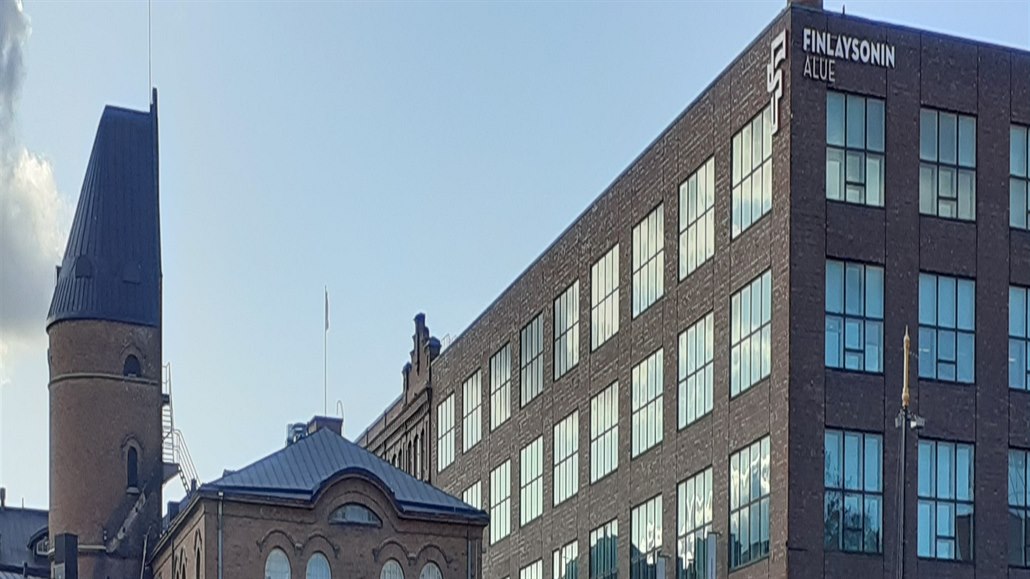 Typická architektura centra msta Tampere