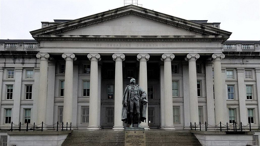 Ministerstvo financí USA sídlí ve Washingtonu.