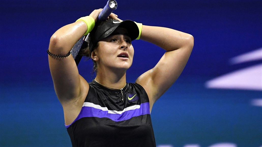 Bianca Andreescu slaví svj triumf na US Open