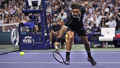 Federer prohrl na US Open se tpnkovm svencem Dimitrovem. Ten m do semifinle