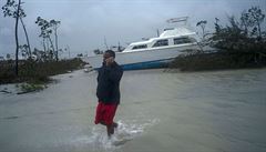 Dorian udeil na sever Baham o víkendu jako hurikán nejvyího, pátého stupn.