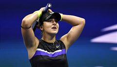 Bianca Andreescu slaví svj triumf na US Open