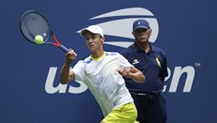 Joná Forejtek ve finále juniorského US Open.