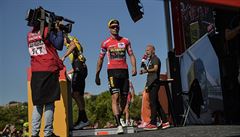 Roglič na Vueltě zvýšil náskok na Valverdeho. Etapové prvenství získal Dán Fuglsang