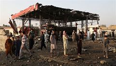 Výbuch v Kábulu.