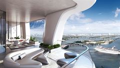 esk Cimex koupil cel patro v nov dominant Miami. Mrakodrap navrhla slavn architektka Zaha Hadid