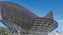 Ryba Franka Gehryho v bvalm olympijskm arelu