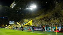 Fanoušci Borussie Dortmund předvedli nádherné choreo před duelem s Barcelonou v...