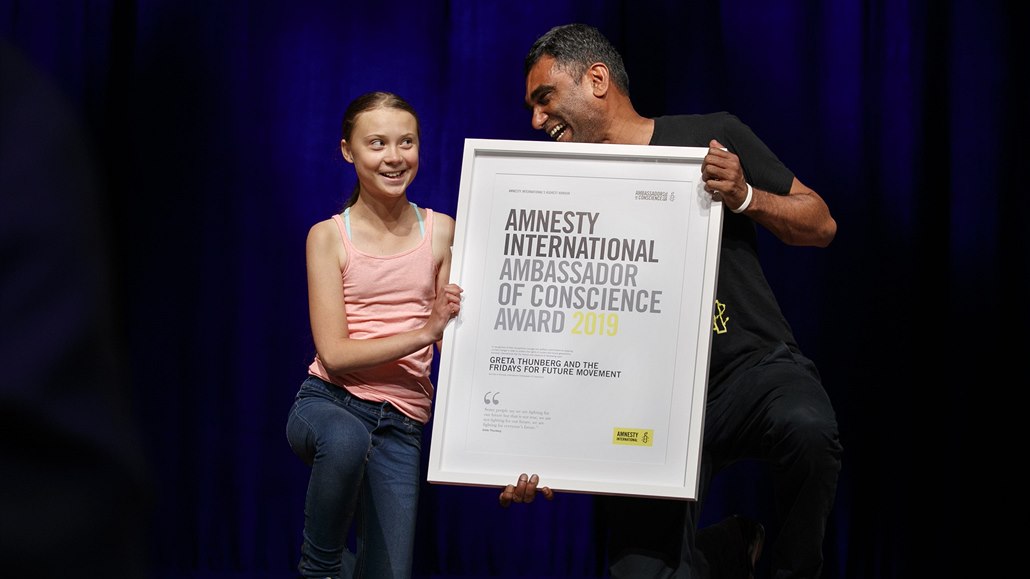 Generální tajemník Amnesty International Kumi Naidoo uvedl, že cena nenáleží...