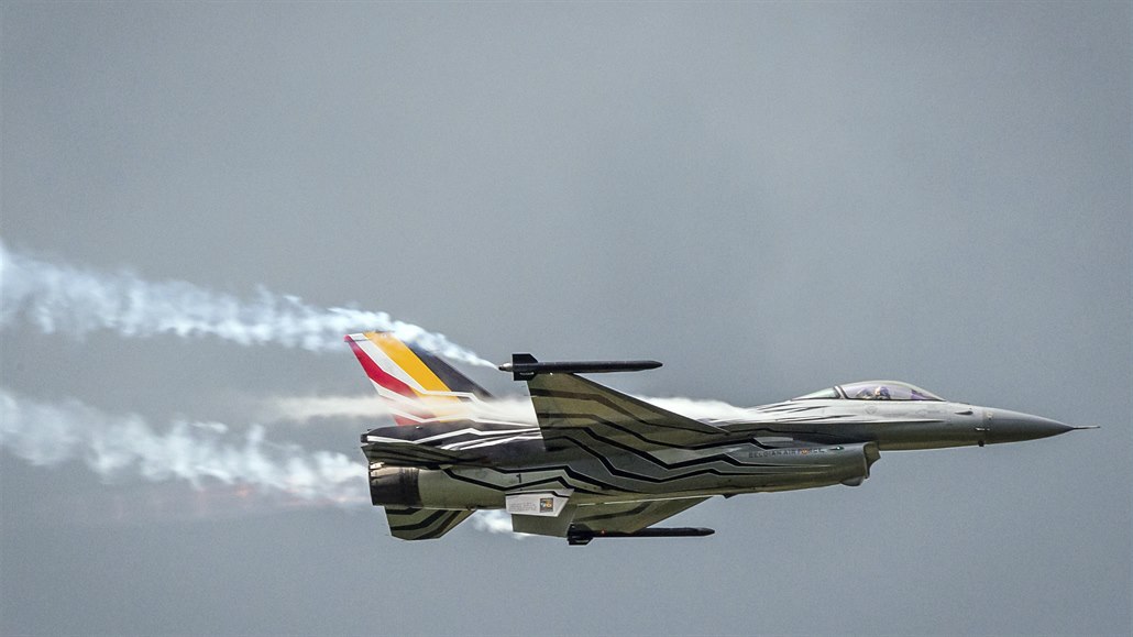 Belgická stíhaka F-16