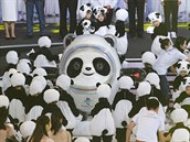 Peking prohlásil, e panda má brnní z ledu, srdce ze zlata a miluje vechny...