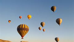 Balóny nad Kappadokií, Turecko.