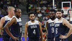 Basketbalisté USA zaznamenají nejhorší výsledek v dějinách, po vypuštěné 1. čtvrtině podlehli Srbsku
