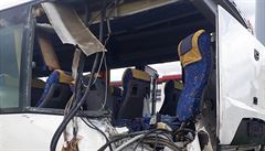 V Brn narazil kamion do autobusu. Zemela jedna ena, dal dv byly hospitalizovny