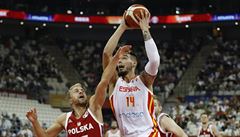Willy Hernangomez Geuer v akci.