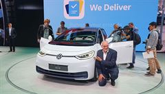 Volkswagen ID.3 na autosalonu ve Frankfurtu