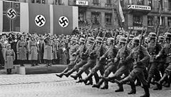 Německá vojenská přehlídka na Václavském náměstí 19. března 1939. | na serveru Lidovky.cz | aktuální zprávy