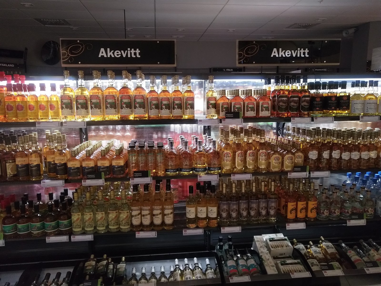Kde koupit alkohol Norsko?