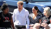 Britsk princ Harry s chot Meghan a synem Archiem v pondl dorazili do...