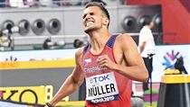 Vít Müller neuspěl v běhu na 400 metrů přes překážky.