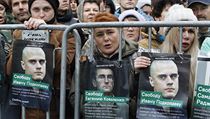 Na 20 000 lid manifestovalo v Moskv za proputn demonstrant.