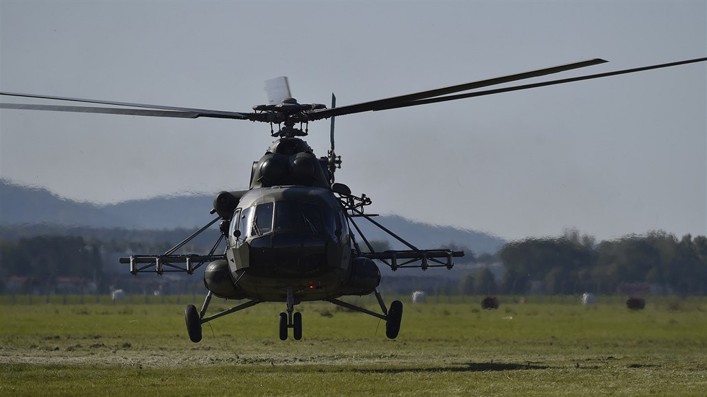 Vrtulník Mi-17 eské armády.