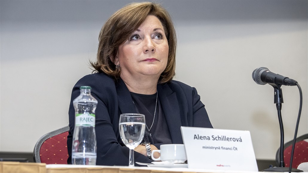 Alena Schillerova - ministryn financí za ANO.