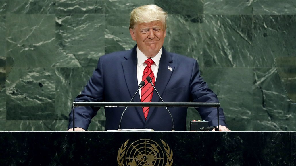 Trump na zasedání OSN v New Yorku