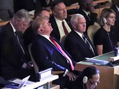 Americký prezident Donald Trump se na summitu za klimatickou akci v New Yorku...