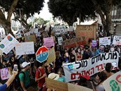 Izraelské demonstrace za klima.