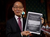Pedseda IPCC Hoesung Lee pedstavuje v Monaku zvlátní zprávu o oceánech a...