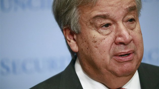 Generální tajemník OSN António Guterres, který na pondlí svolal klimatický...