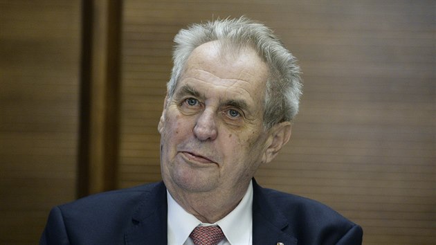 Prezident Milo Zeman.